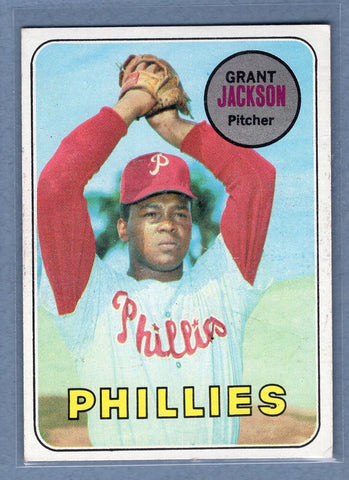 1969 Topps #174 Grant Jackson (c) (st) VG  GO265