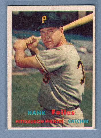 1957 Topps #104 Hank Foiles  VG-EX   GO260
