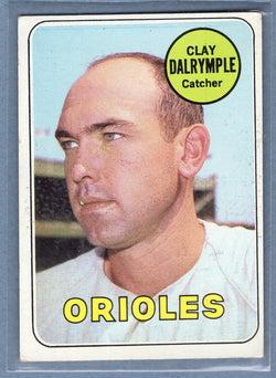 1969 Topps #151 Clay Dalrymple (st) VG  GO350