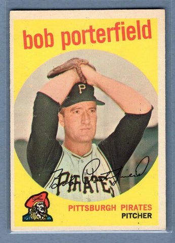 1959 Topps #181 Bob Porterfield VG-EX    Set Break A