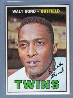 1967 Topps #224 Walt Bond  EX-MT   GO223