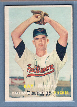 1957 Topps #106 Ray Moore  VG-EX   GO260
