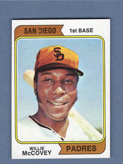 1974 Topps Baseball #250 Willie McCovery NM-MT 003