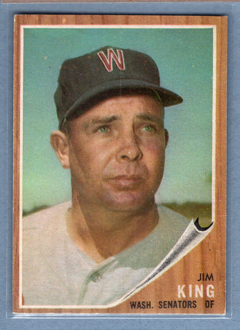 1962 Topps #42 Jim King  EX  GO522