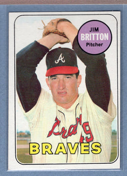 1969 Topps #154 Jim Britton (a) EX-MT  GO350