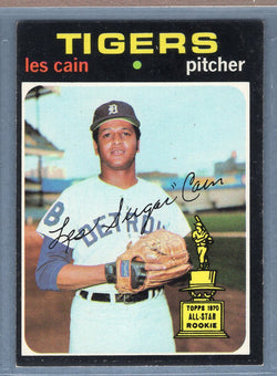 1971 Topps #101 Les Cain  EX  GO747