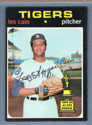 1971 Topps #101 Les Cain  EX  GO747