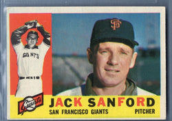 1960 Topps #165 Jack Sanford VG Set Break 1