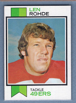 1973 Topps #181 Len Rohde EX-MT     GO375