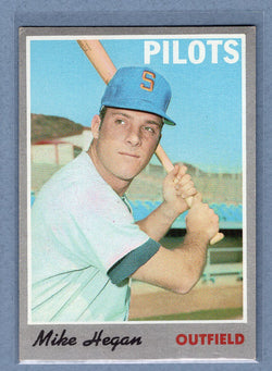 1970 Topps #111 Mike Hegan  EX-MT  GO695
