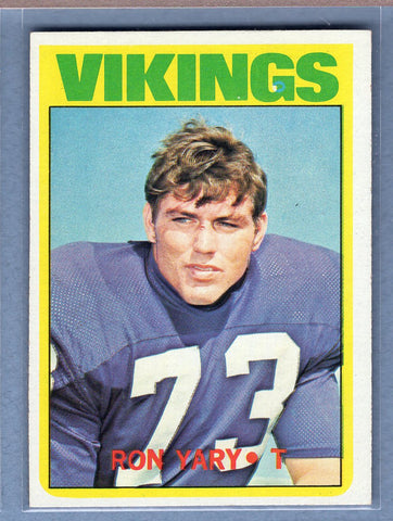 1972 Topps #104 Ron Yary (R) (HOF) EX-MT  GO326