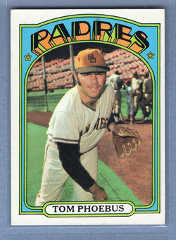 1972 Topps #477 Tom Phoebus  EX   BL01