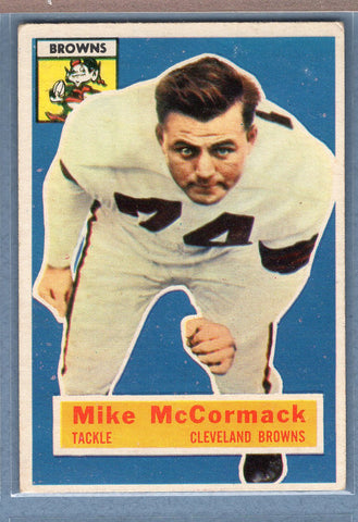 1956 Topps #105 Mike McCormack (HOF) (a) VG  GO801
