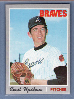 1970 Topps #295 Cecil Upshaw  (d) EX-MT  GO200