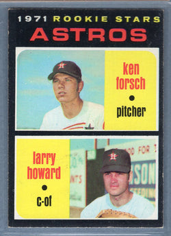 1971 Topps #102 Astros Rookies (Ken Forsch/Larry Howard)  EX  GO747
