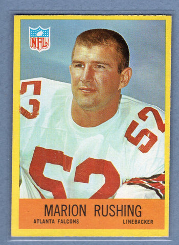 1967 Philadelphia #9 Marion Rushing EX-MT   GO118