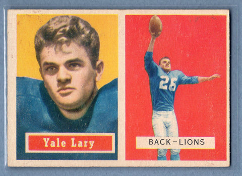 1957 Topps #68 Yale Lary (R) (HOF)  VG-EX  GO801