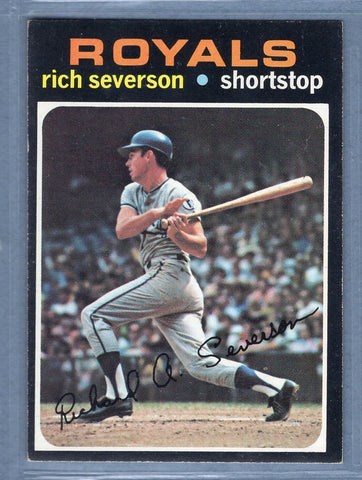 1971 Topps #103 Rich Severson  EX  GO747
