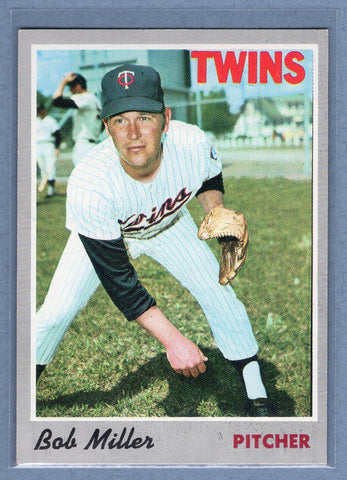 1970 Topps #47 Bob Miller  (a) EX  GO900