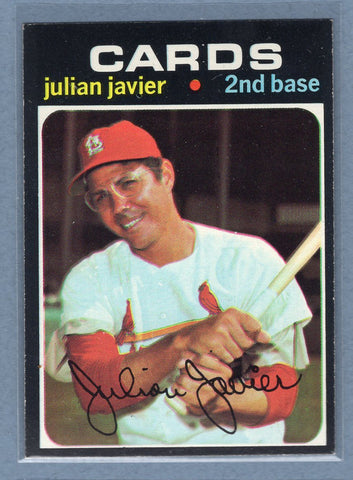 1971 Topps #185 Julian Javier  (c) EX-MT  GO775