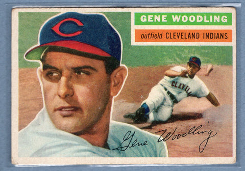 1956 Topps #163 Gene Woodling (GB) VG   GO125