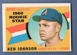 1960 Topps #135 Ken Johnson EX  GO240B