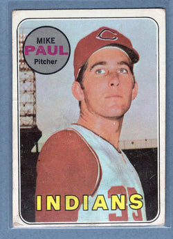 1969 Topps #537 Mike Paul VG  GO572