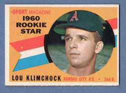 1960 Topps #137 Lou Klimchock EX-MT  GO240B