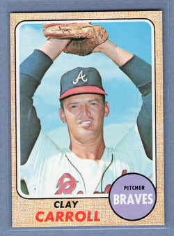 1968 Topps #412 Clay Carroll EX-MT  GO545