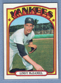 1972 Topps #513 Lindy McDaniel  EX   BL01
