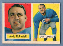 1957 Topps #71 Andy Robustelli (HOF)  VG  GO801