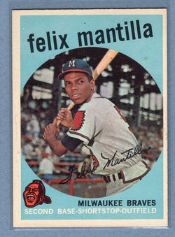 1959 Topps #157 Felix Mantilla (st) VG   GO410