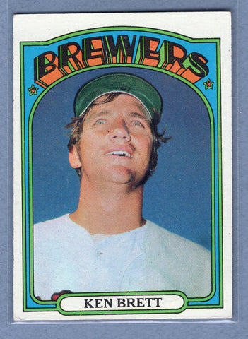 1972 Topps #517 Ken Brett  VG-EX  BL01