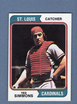 1974 Topps Baseball #260 Ted Simmons NM-MT 001