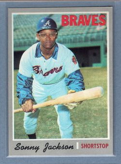 1970 Topps #413 Sonny Jackson  (b) EX-MT  GO750