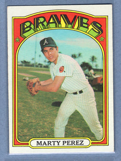 1972 Topps #119 Marty Perez EX  GO500