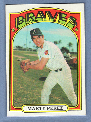 1972 Topps #119 Marty Perez EX  GO500