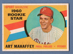 1960 Topps #138 Art Mahaffey EX-MT  GO240B