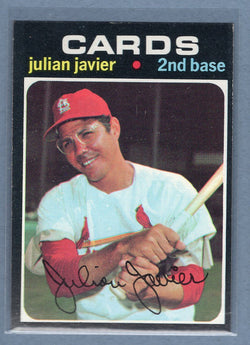 1971 Topps #185 Julian Javier  (e) EX-MT  GO775