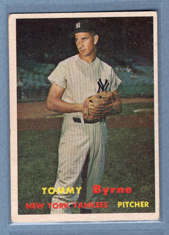 1957 Topps #108 Tommy Byrne (c) VG-EX   GO260