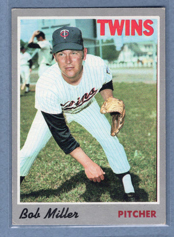 1970 Topps #47 Bob Miller  (c) EX  GO900