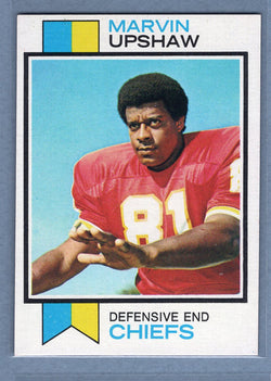 1973 Topps #186 Marvin Upshaw EX-MT     GO375