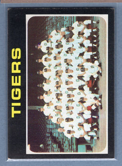 1971 Topps #336 Tigers Team (b) EX  GO950