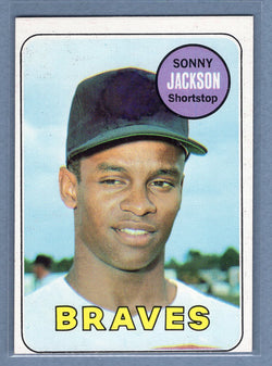 1969 Topps #53 Sonny Jackson (a) EX-MT  GO700
