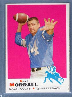 1969 Topps #250 Earl Morrall EX-MT  GO226
