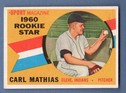 1960 Topps #139 Carl Mathias EX  GO240B