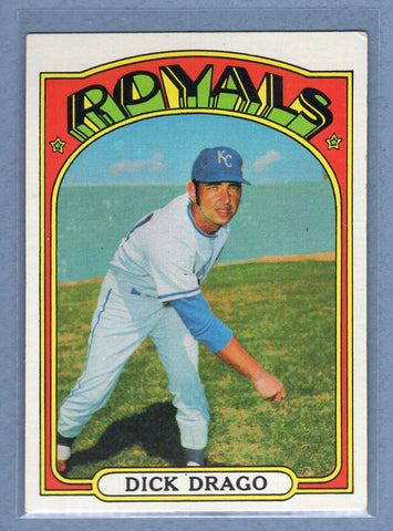 1972 Topps #205 Dick Drago EX   GO311