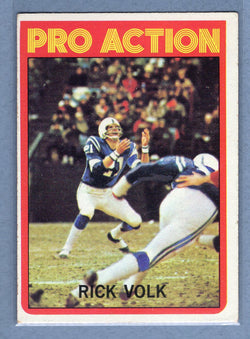 1972 Topps #125 Rick Volk EX  GO210