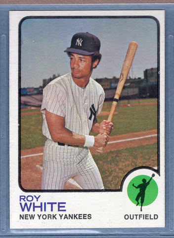 1973 Topps #25 Roy White  (C) EX-MT  GO669