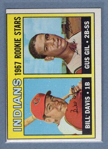 1967 Topps #253 Indians Rookies  EX   GO223